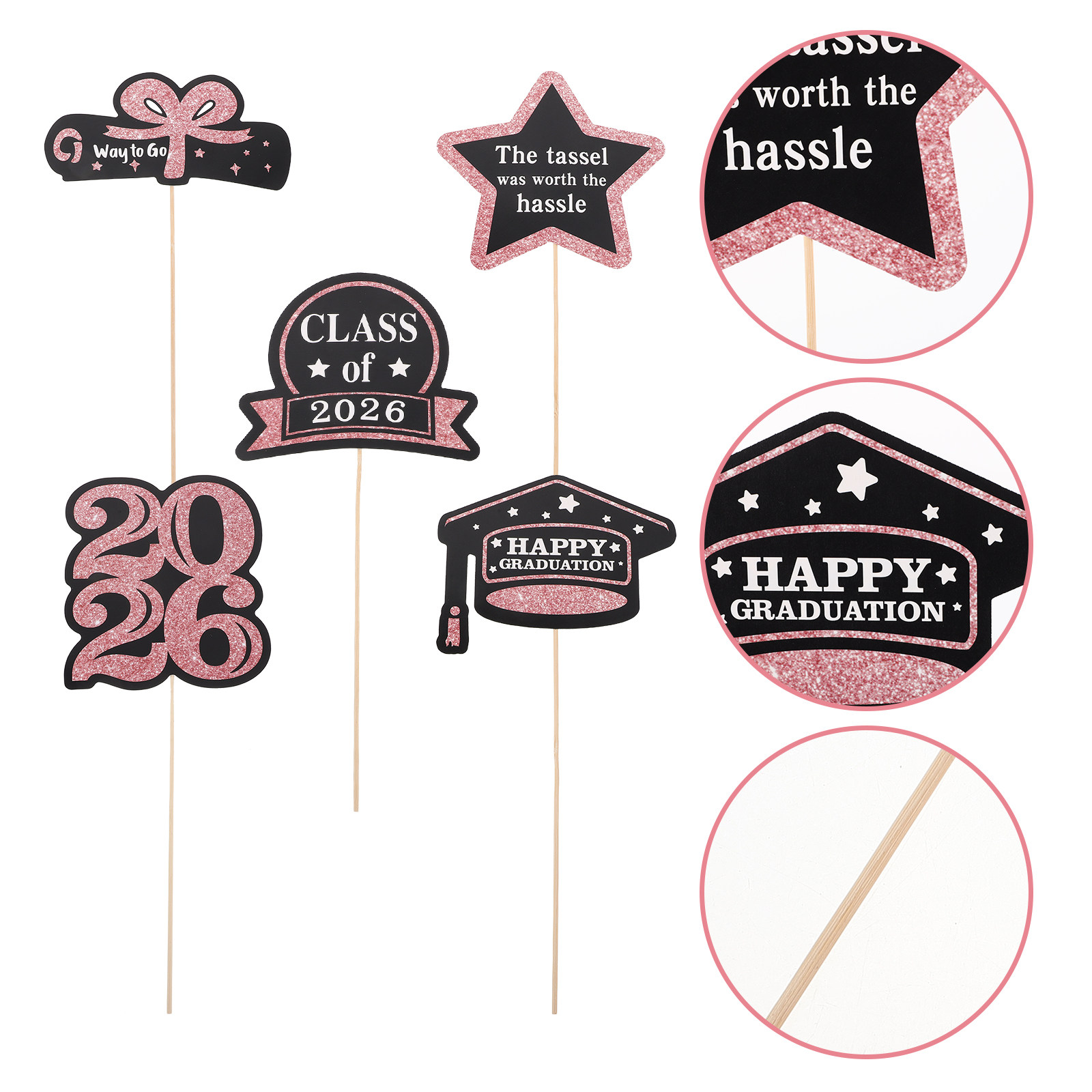 Centerpiece Stick - 20 Buah Tongkat Hiasan Meja Wisuda