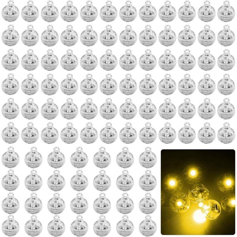 Led Balloon Light - ABLN-Lampu Balon Paket 100 Buah, Lampu