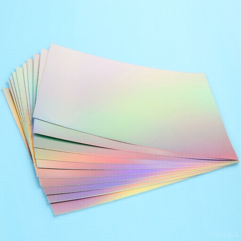 Papercraft Supply Invitation - 10 Lembar Kertas Karton Laser Holografik