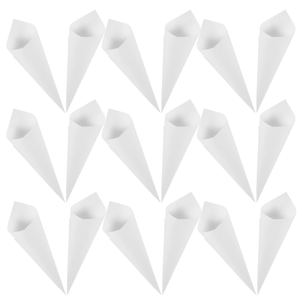 Papercraft Supply Confetti - 60 Buah Kerucut Konfeti Pernikahan Tempat