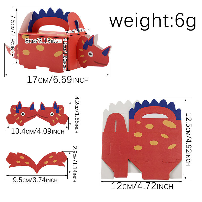 Kotak Hadiah Pesta Dinosaurus  - Event Party Box ulasan dan harga
