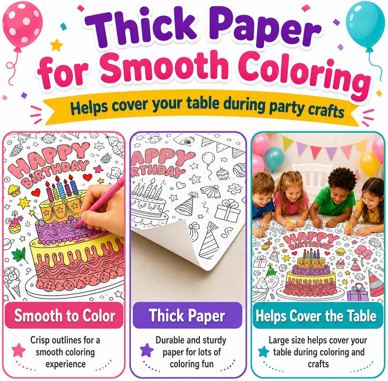 Poster Mewarnai Raksasa untuk  - Table Cloth Disposable ulasan dan harga