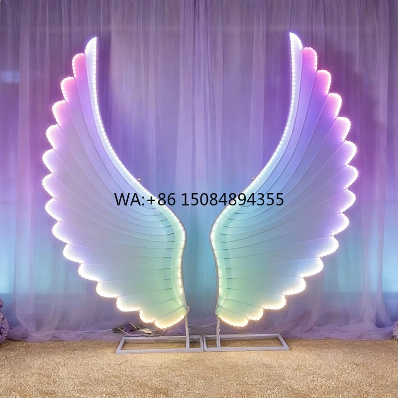 Sayap Malaikat Bercahaya Lampu - Event & Party Supply Photos ulasan dan harga