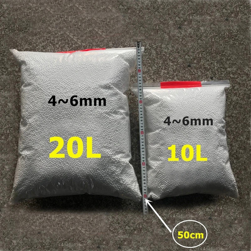 Bola Styrofoam Putih 4-6mm 10L - Event Z ulasan dan harga