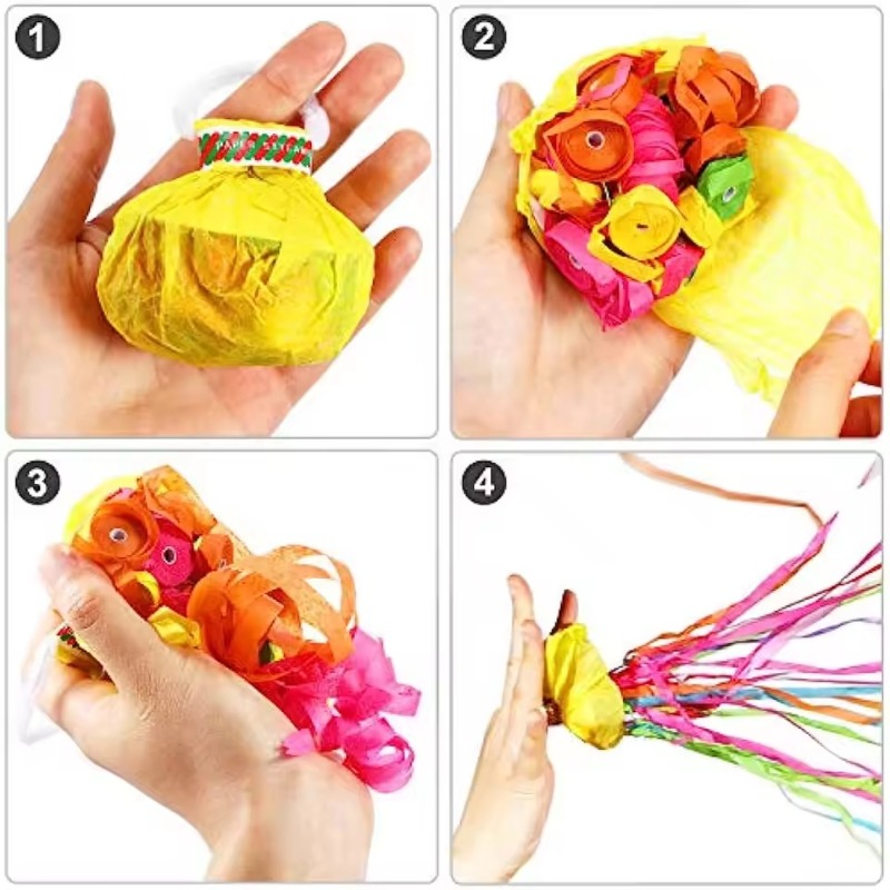 Penghias Pesta Lemparan Kertas - Confetti Cannon Tube ulasan dan harga