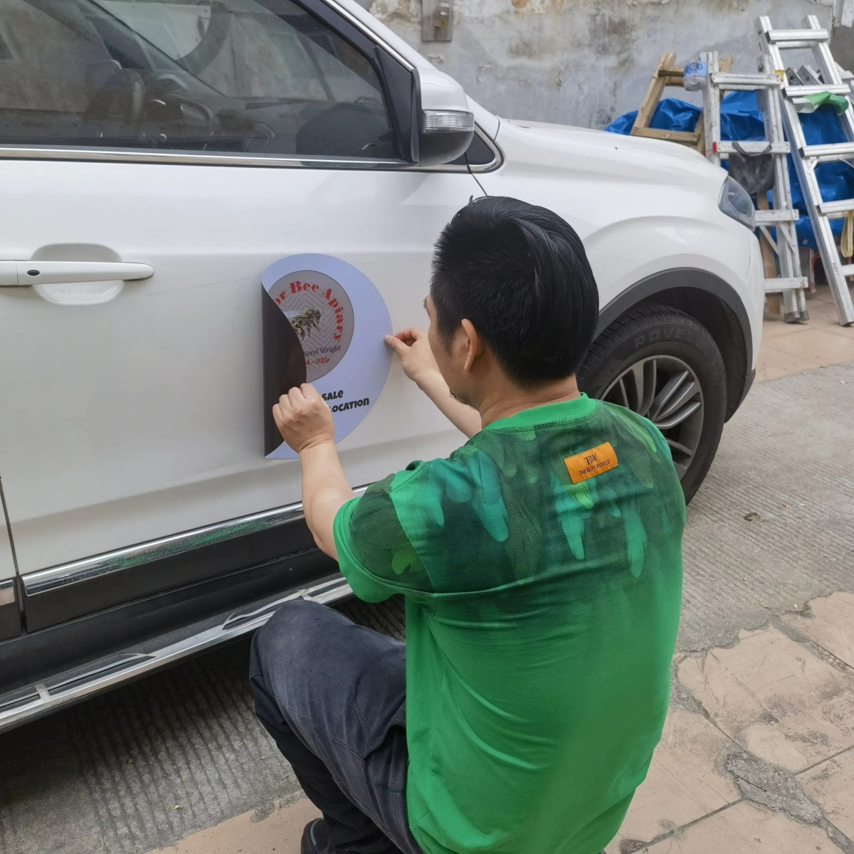 Stiker Mobil Magnetik yang Dap - Eve Party ulasan dan harga
