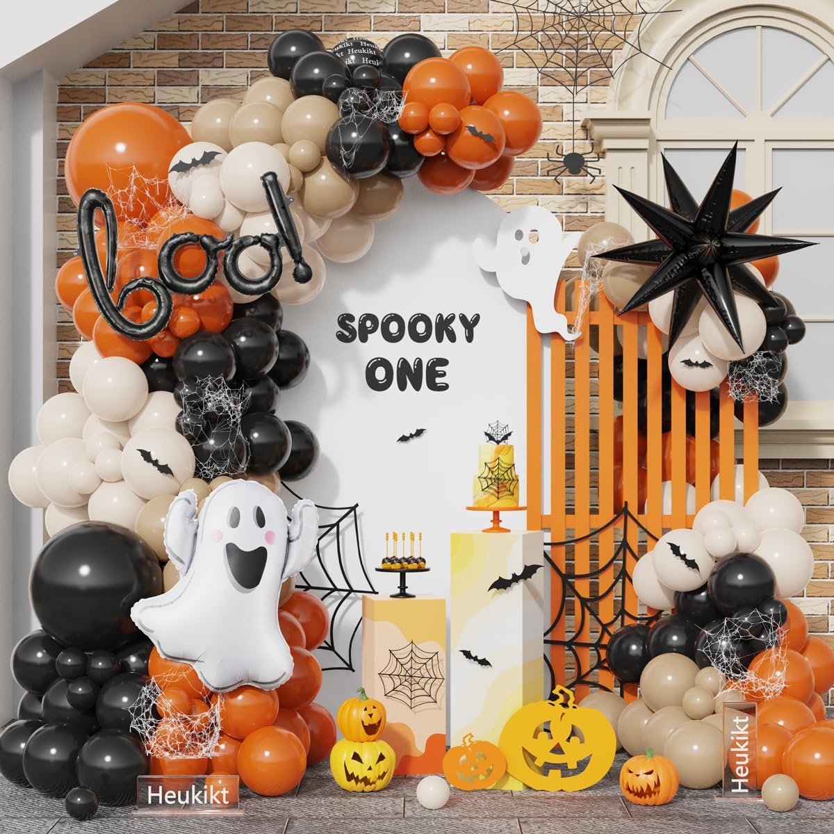 Kit Dekorasi Pesta Halloween L - Balloon Arch Kit ulasan dan harga