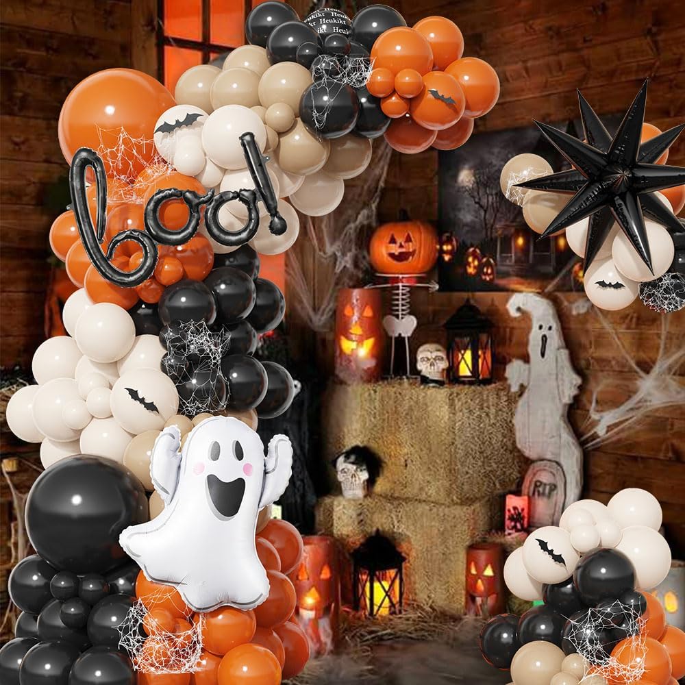 Kit Dekorasi Pesta Halloween L - Balloon Arch Kit ulasan dan harga