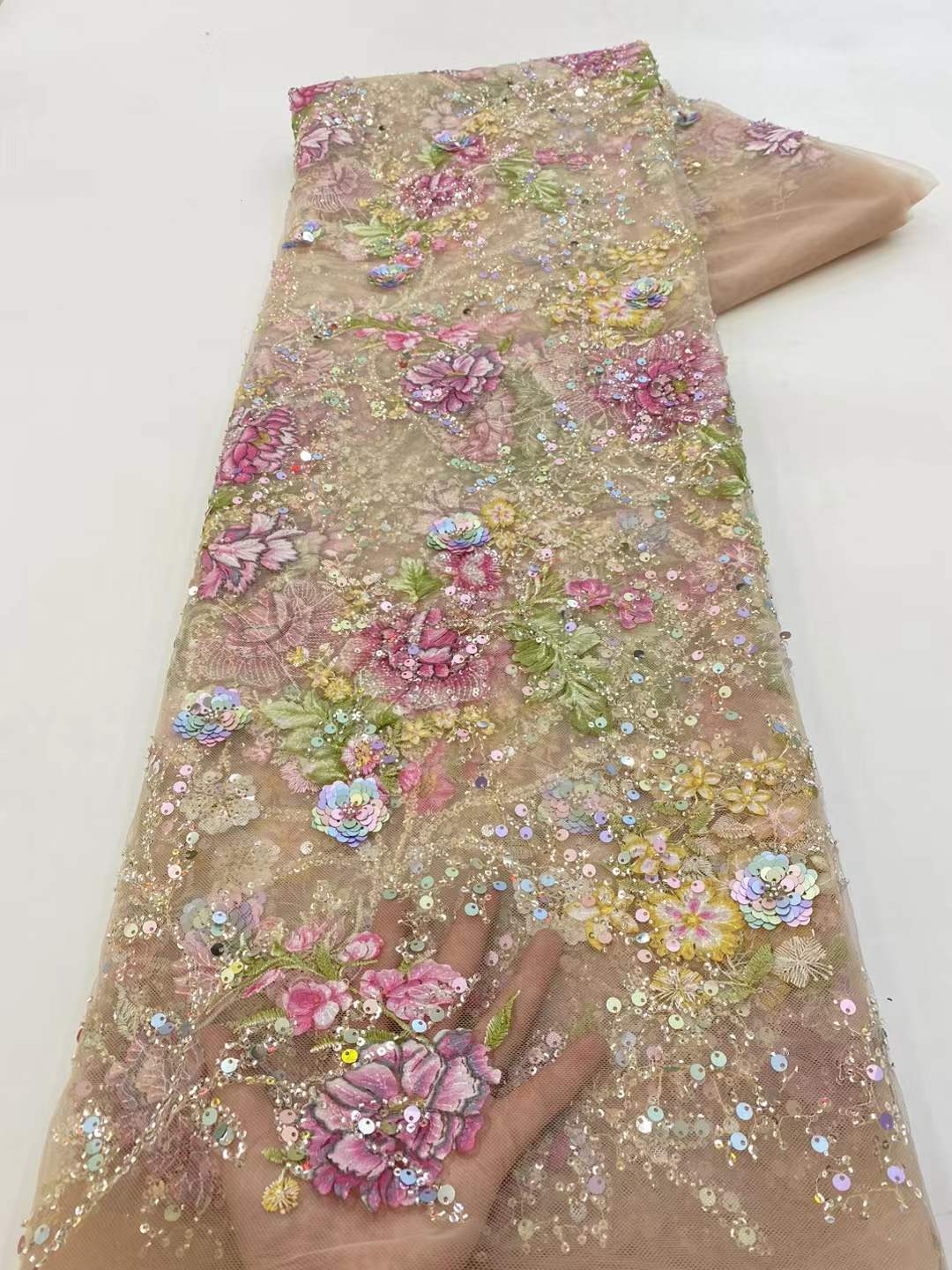 Kain Renda Afrika 2026 Kualita - Glitter Tablecloth ulasan dan harga