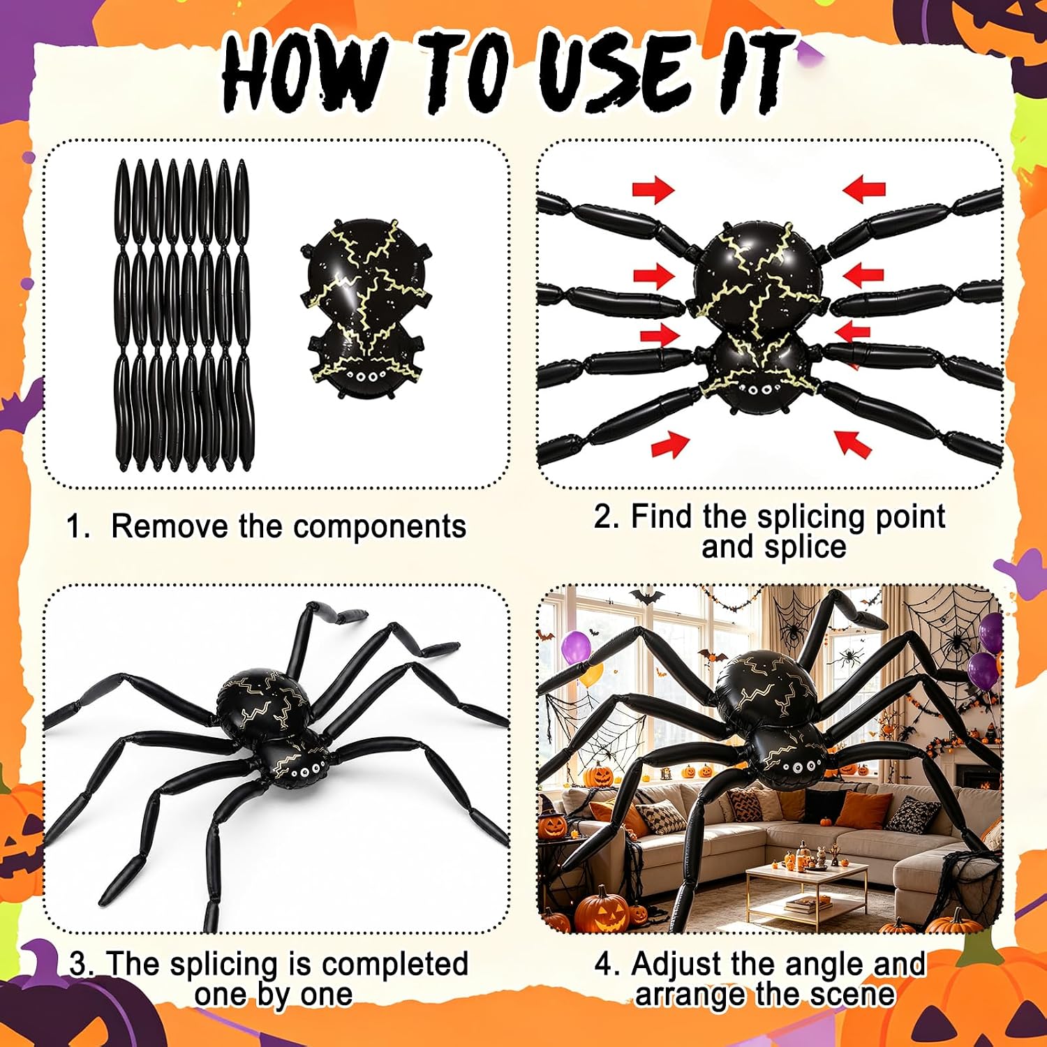 Kit Dekorasi Balon Halloween d - Balloon Arch Kit ulasan dan harga