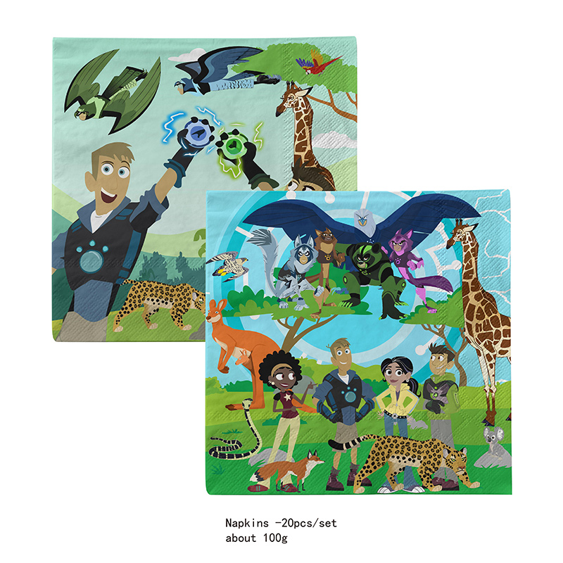 Perlengkapan Pesta Wild Kratts - Table Cloth Disposable ulasan dan harga