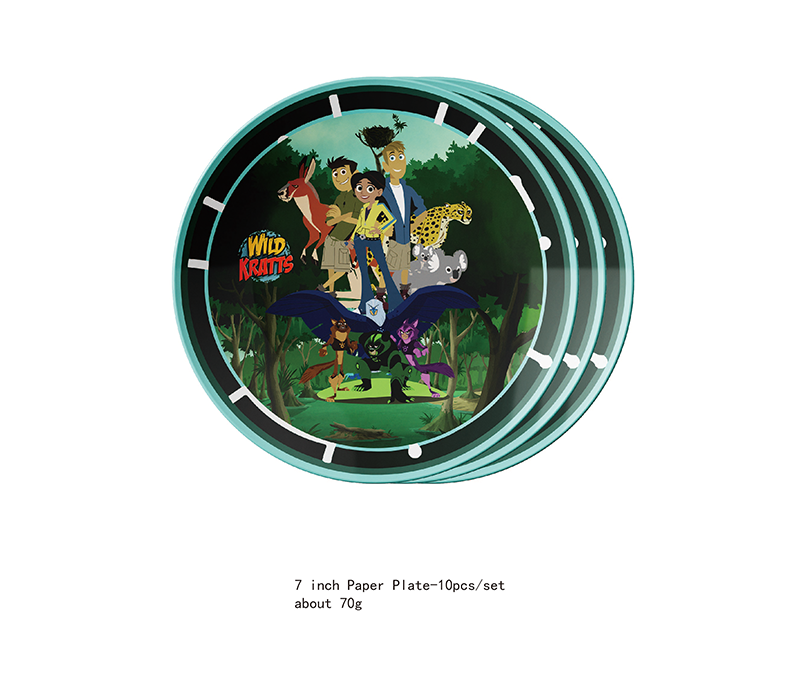 Perlengkapan Pesta Wild Kratts - Table Cloth Disposable ulasan dan harga