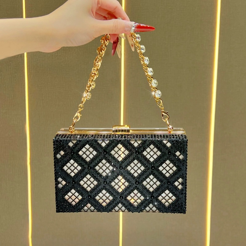 Tas Clutch Kotak Keras Berwarn - Event Party Box ulasan dan harga