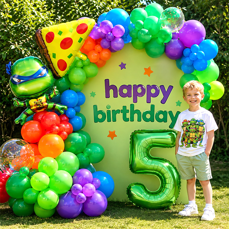 Rangkaian Balon Karakter Kartu - Balloon Arch Kit ulasan dan harga