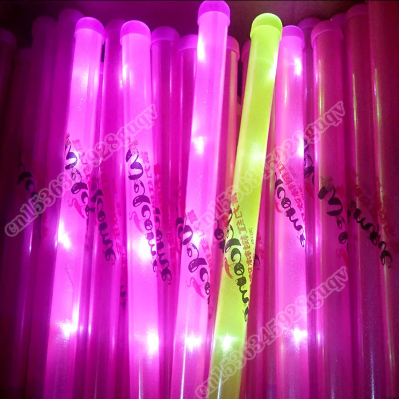 10/60 buah tongkat Neon menyal - Cotton Candy Cone ulasan dan harga