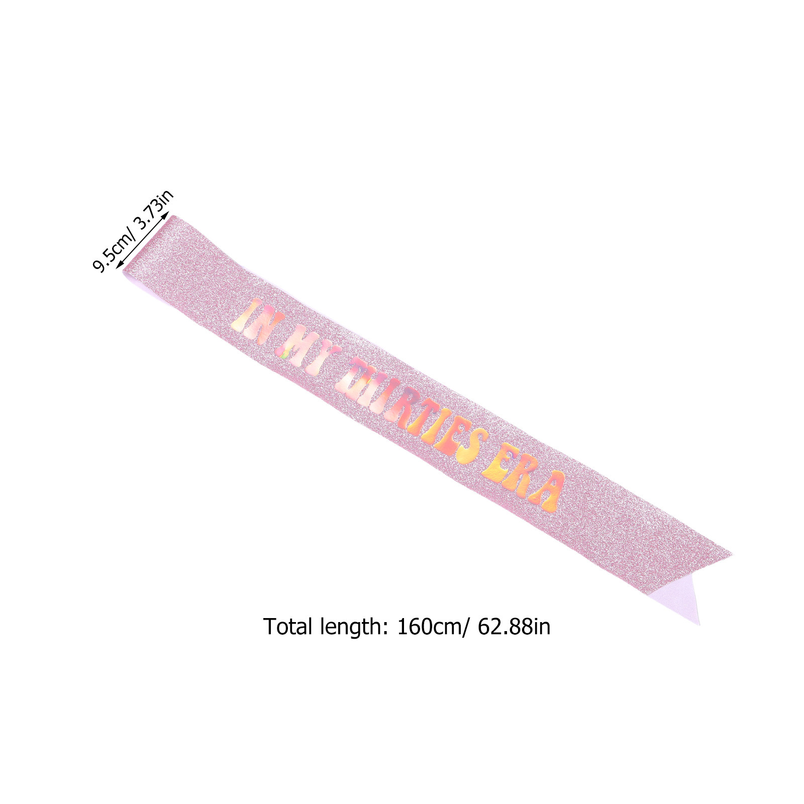 Sash Ulang Tahun Berkilauan Wa - Birthday Sash Glitter ulasan dan harga