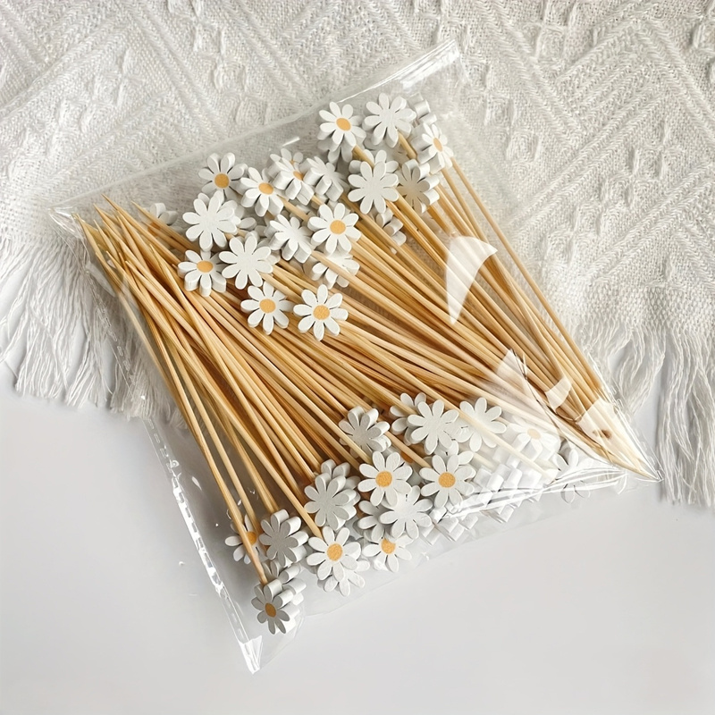 50PCS Dekorasi bunga daisy, tu - Centerpiece Stick ulasan dan harga
