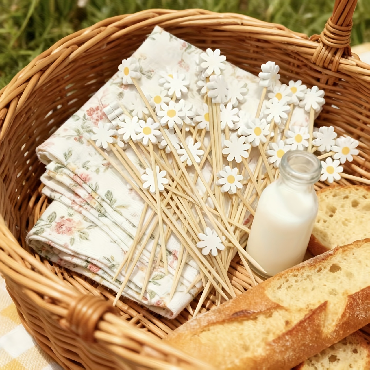 50PCS Dekorasi bunga daisy, tu - Centerpiece Stick ulasan dan harga